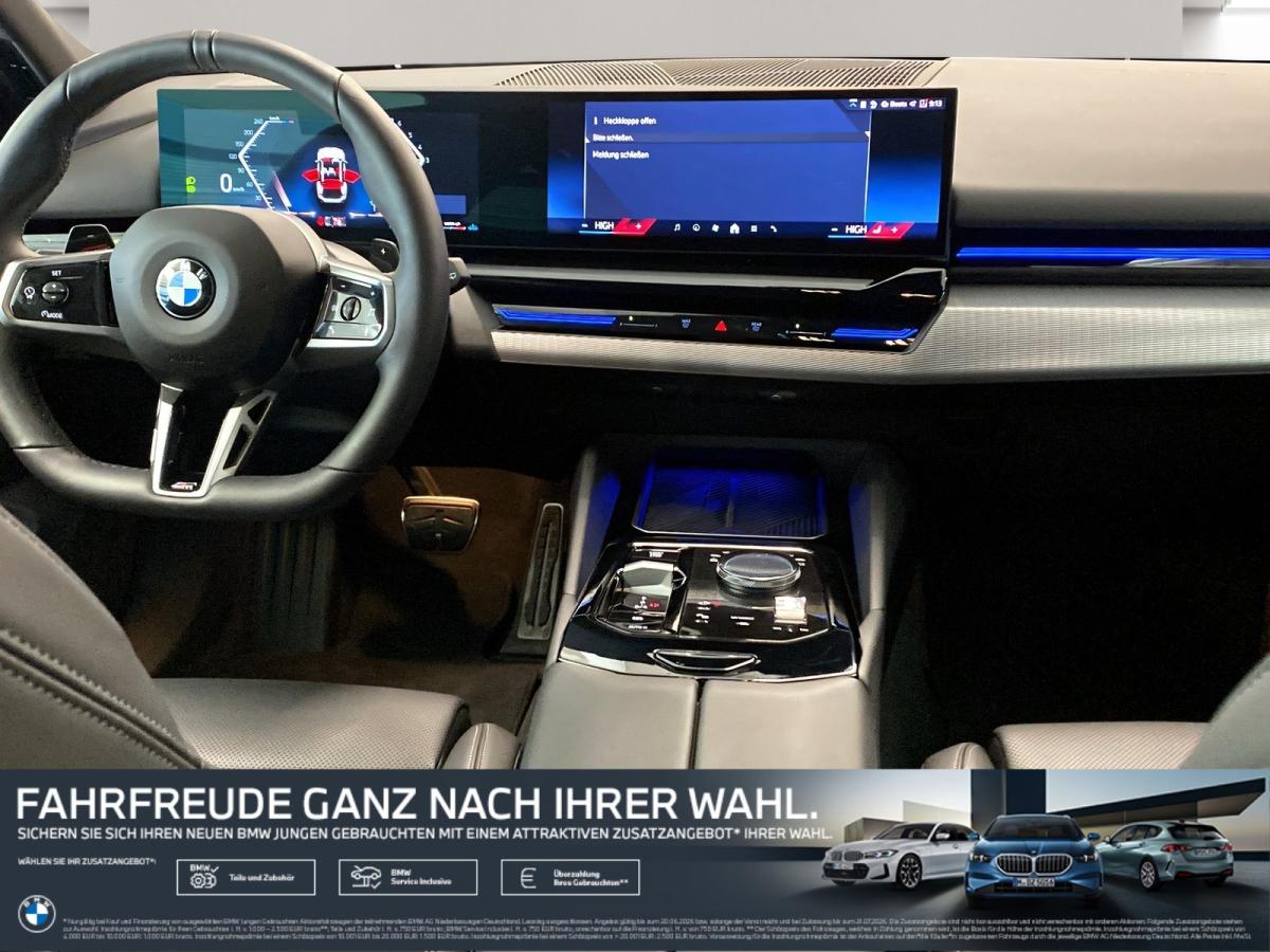 BMW 520d Touring im Innenraum