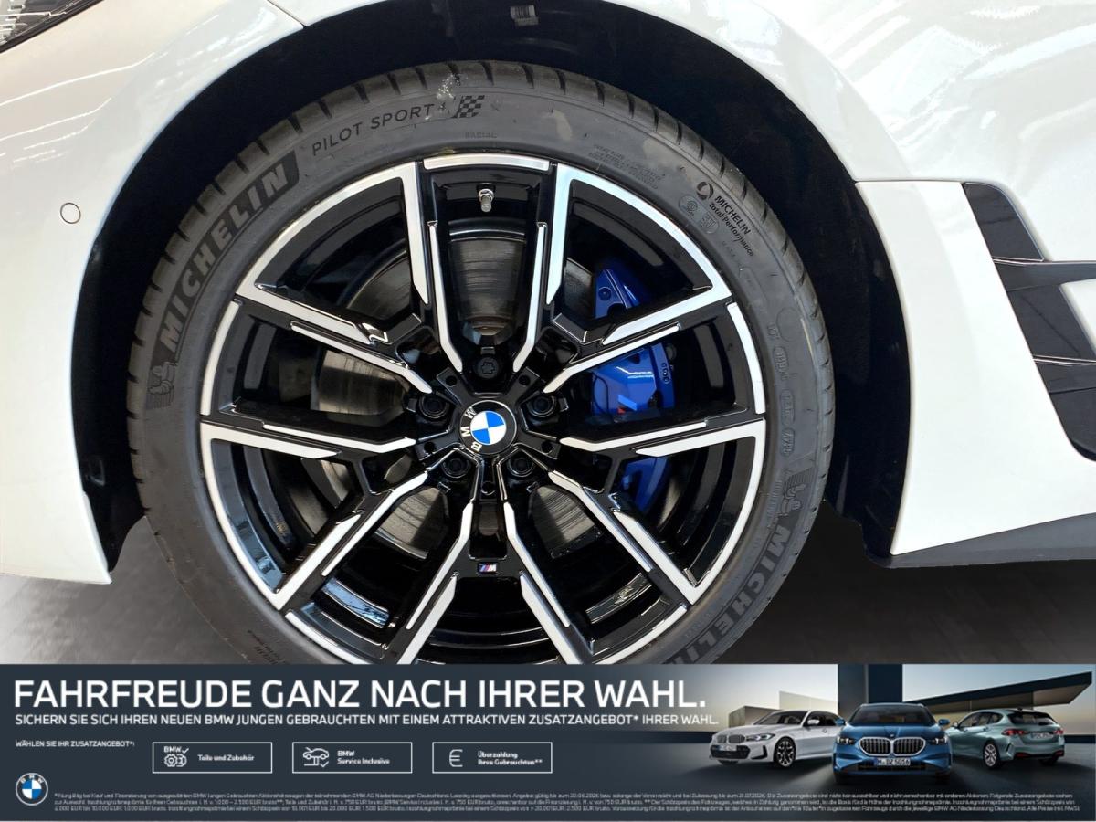 BMW 420d Gran Coupe mit Detailansicht auf die Felgen