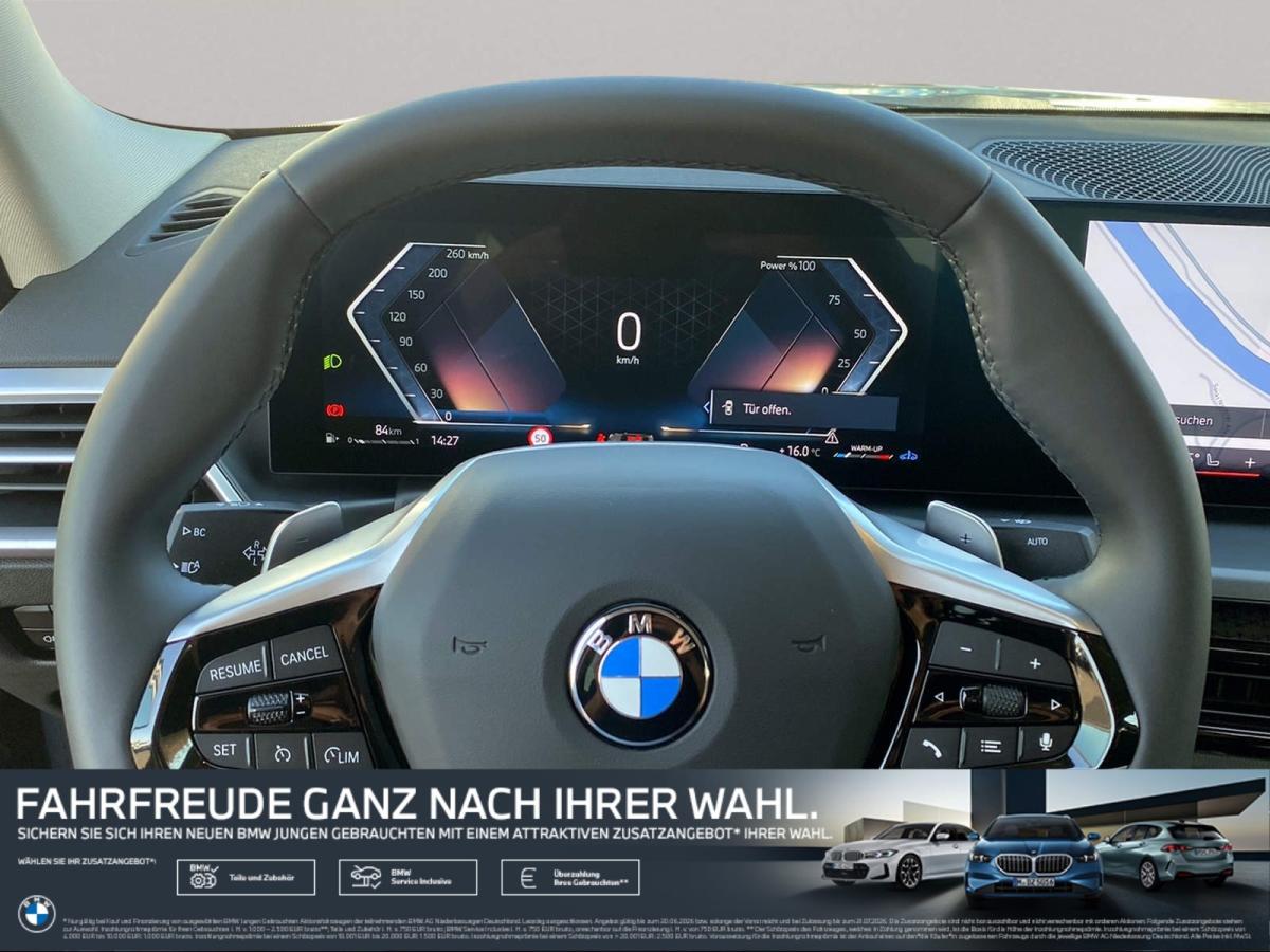 BMW 318d Limousine im Innenraum
