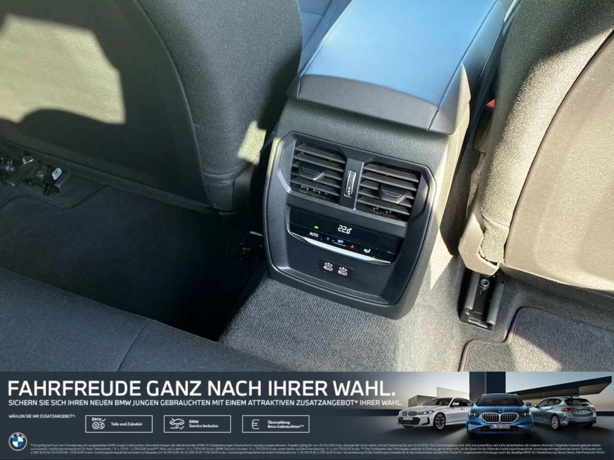 BMW 318d Limousine im Innenraum