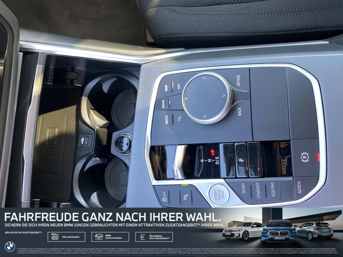 BMW 318d Limousine im Innenraum