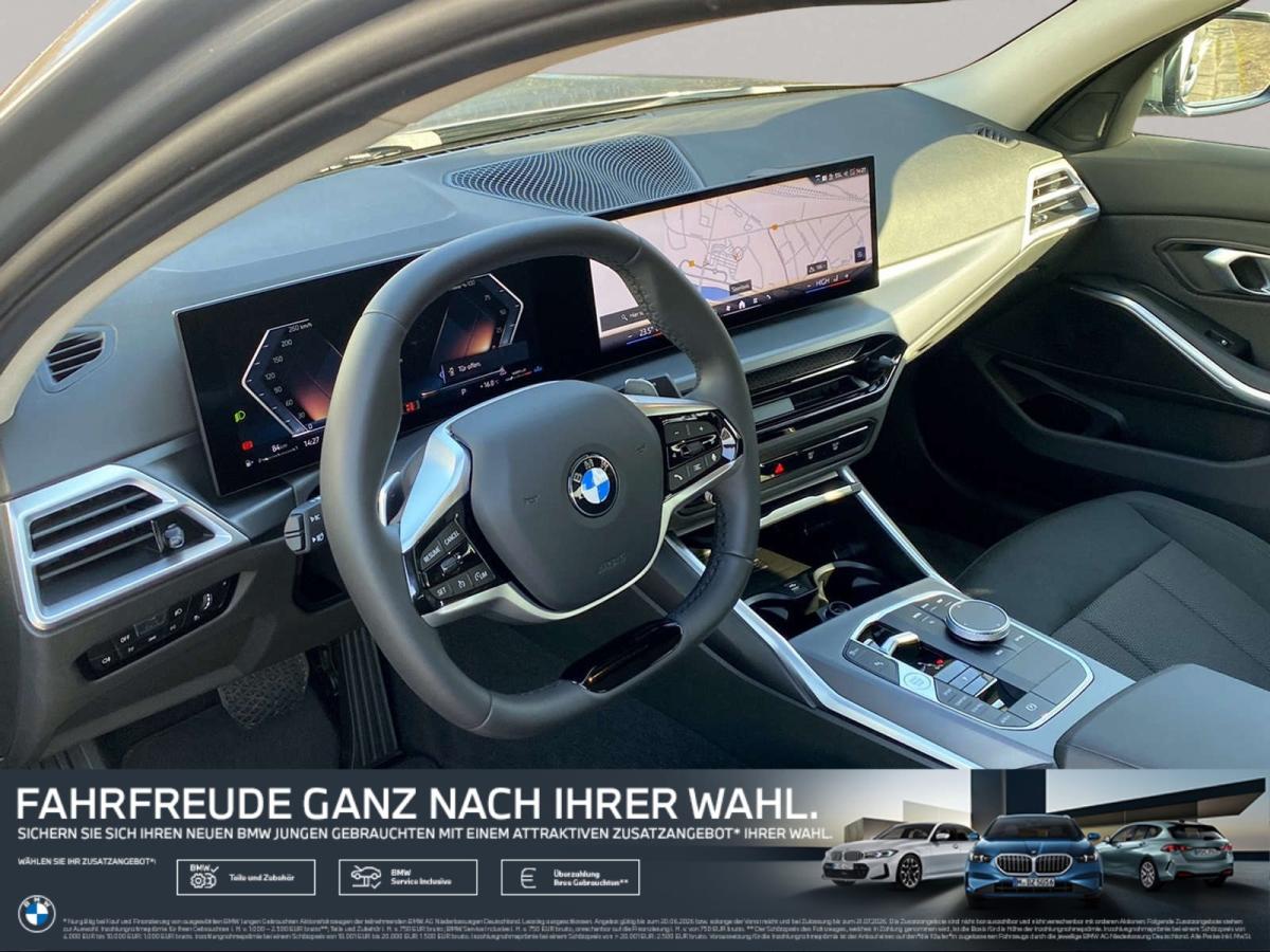 BMW 318d Limousine im Innenraum