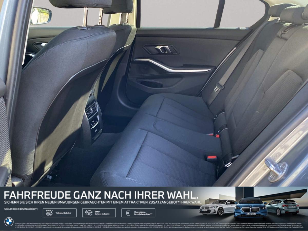 BMW 318d Limousine im Innenraum