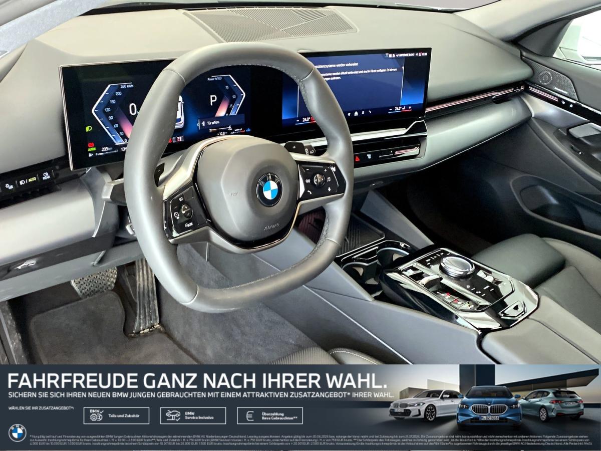 BMW 520d Touring im Innenraum