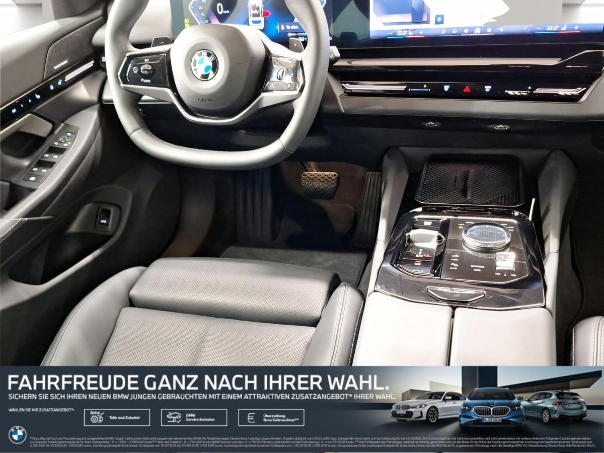 BMW 520i Touring im Innenraum