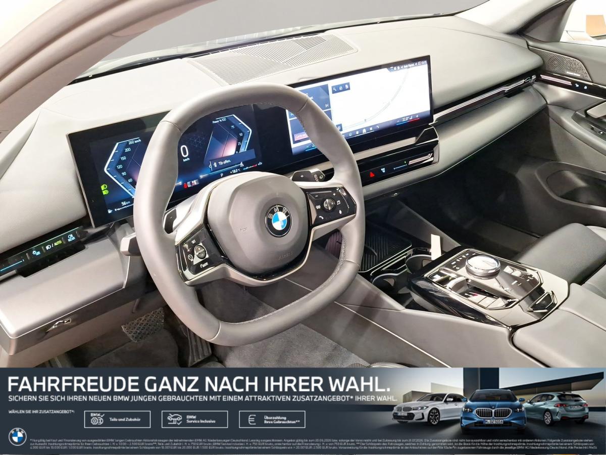 BMW 520i Touring im Innenraum