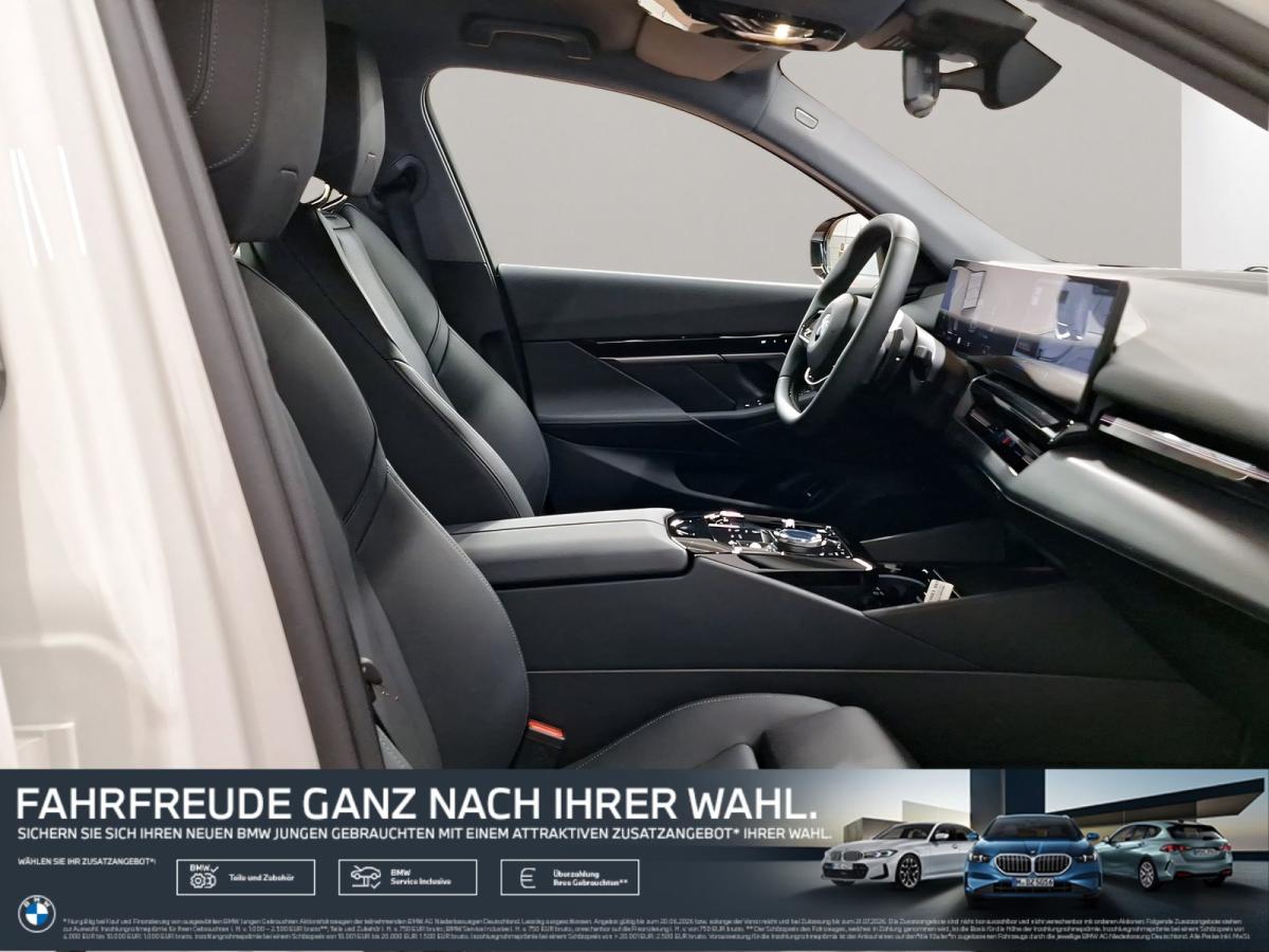 BMW 520i Touring im Innenraum