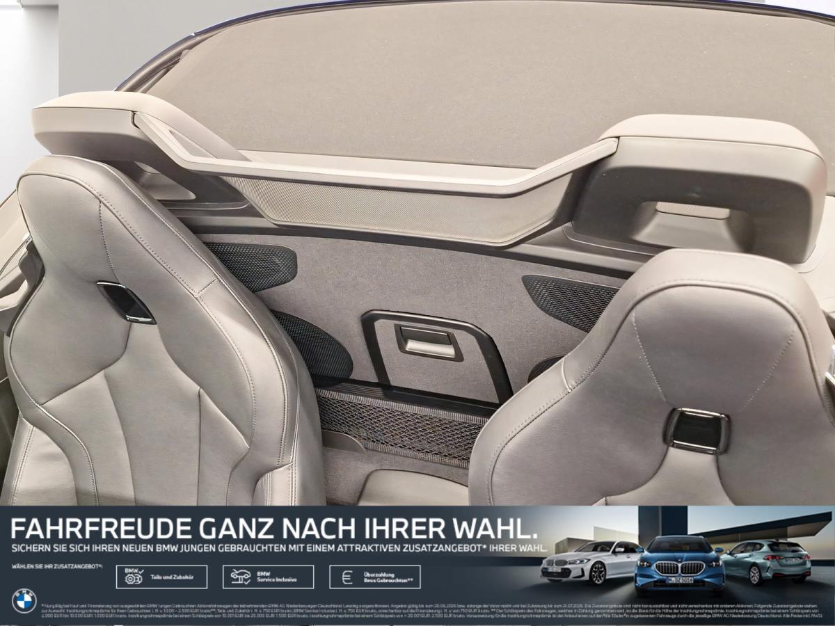 BMW Z4 sDrive20i im Innenraum