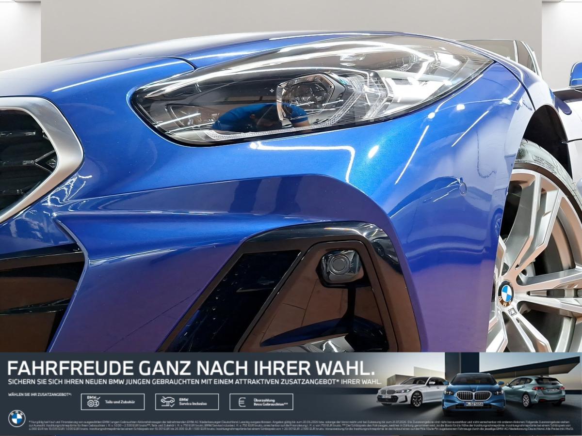 BMW Z4 sDrive20i mit Detailansicht auf die Felgen
