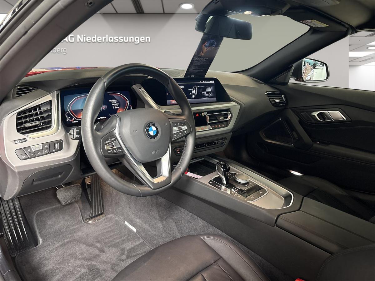 BMW Z4 sDrive20i im Innenraum