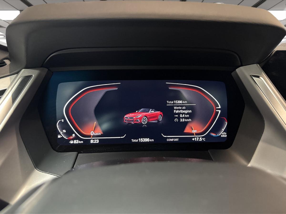BMW Z4 sDrive20i im Innenraum