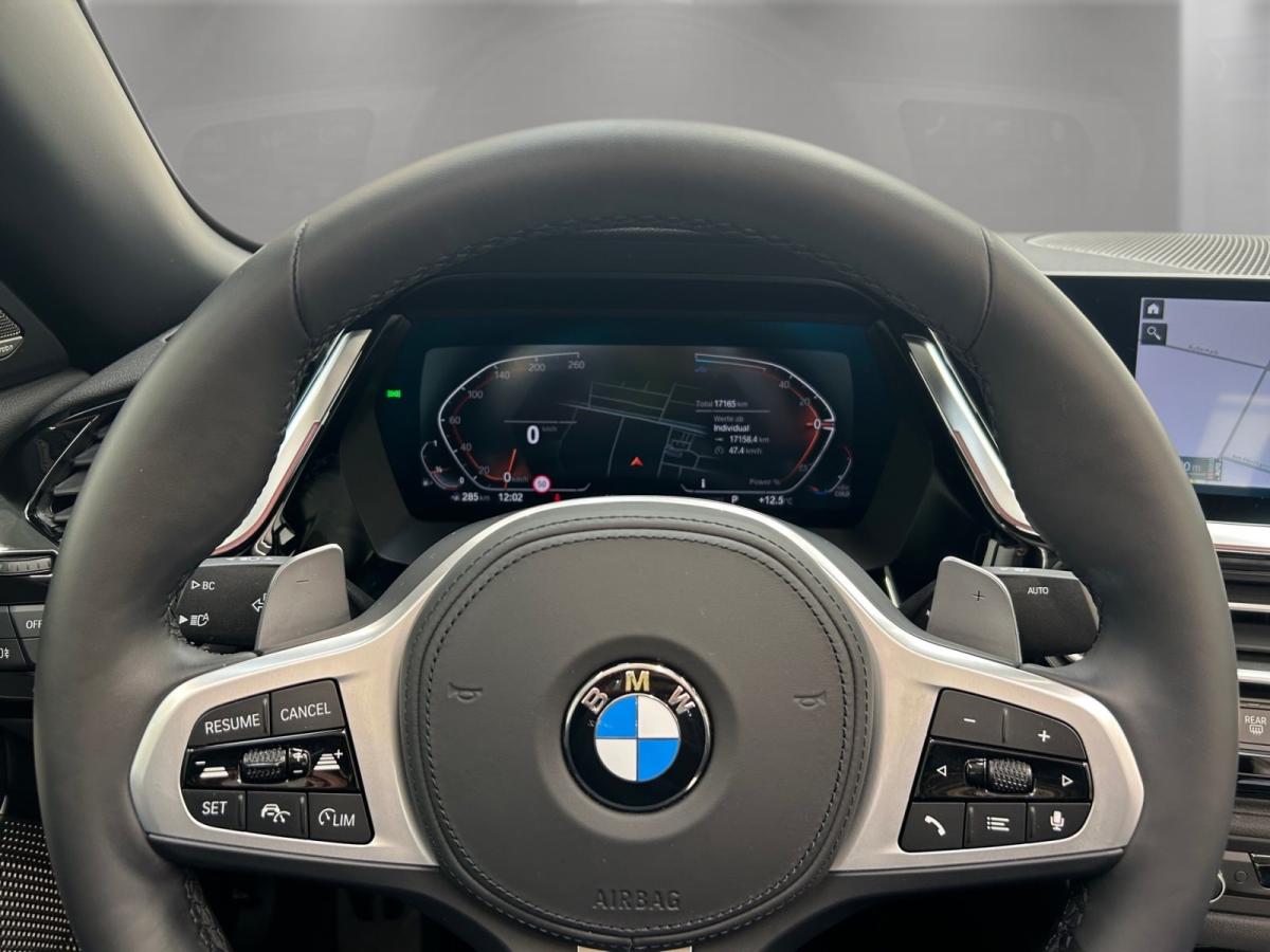 BMW Z4 sDrive20i im Innenraum