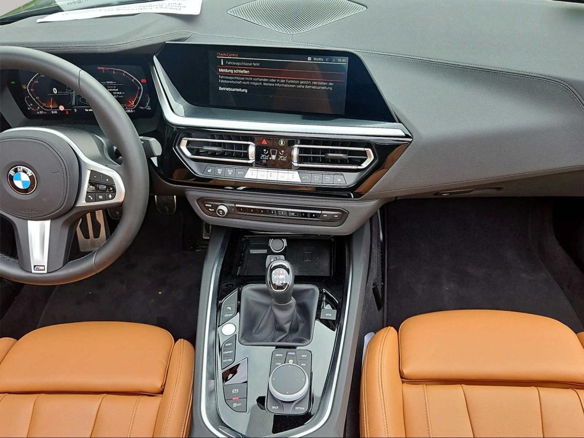 BMW Z4 sDrive20i im Innenraum