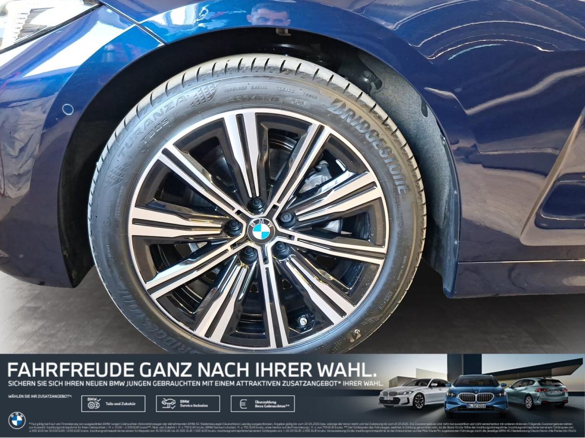 BMW 420d Cabrio mit Detailansicht auf die Felgen