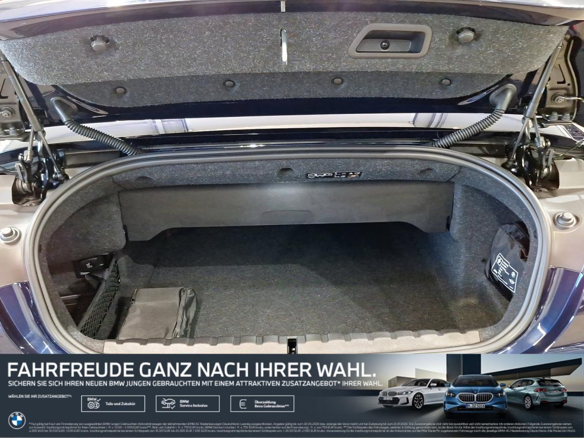 BMW 420d Cabrio im Innenraum