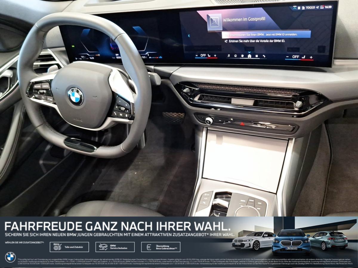 BMW 420d Cabrio im Innenraum