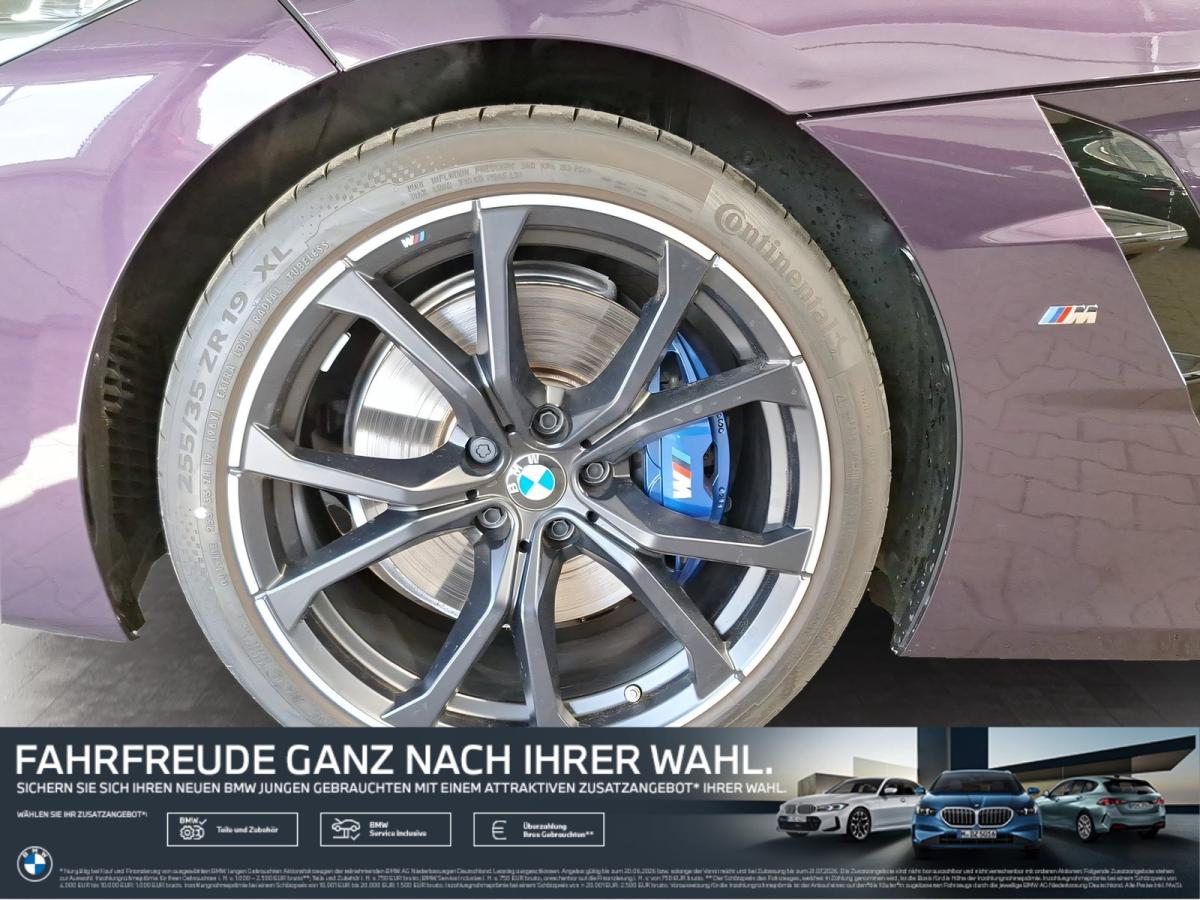 BMW Z4 sDrive20i mit Detailansicht auf die Felgen