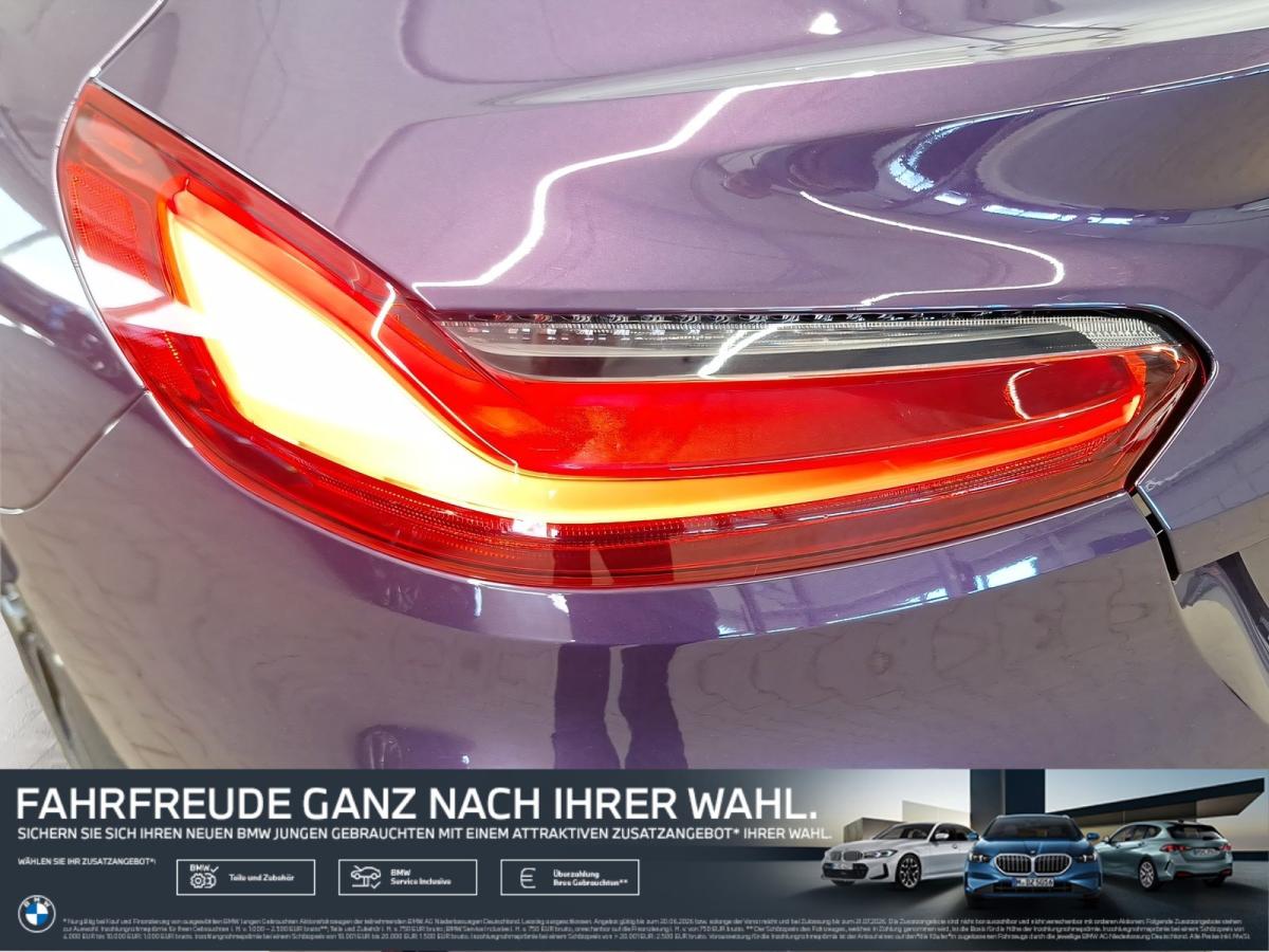 BMW Z4 sDrive20i mit Detailansicht auf die Felgen