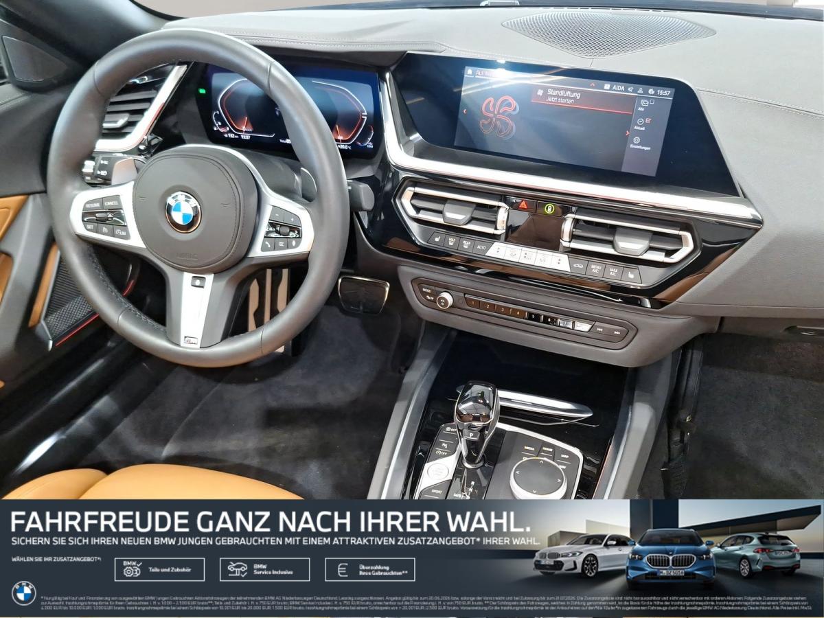 BMW Z4 sDrive20i im Innenraum