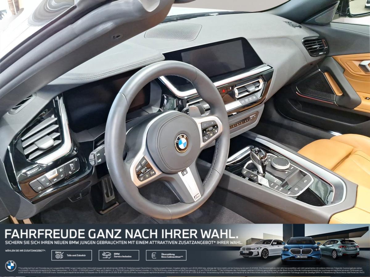 BMW Z4 sDrive20i im Innenraum