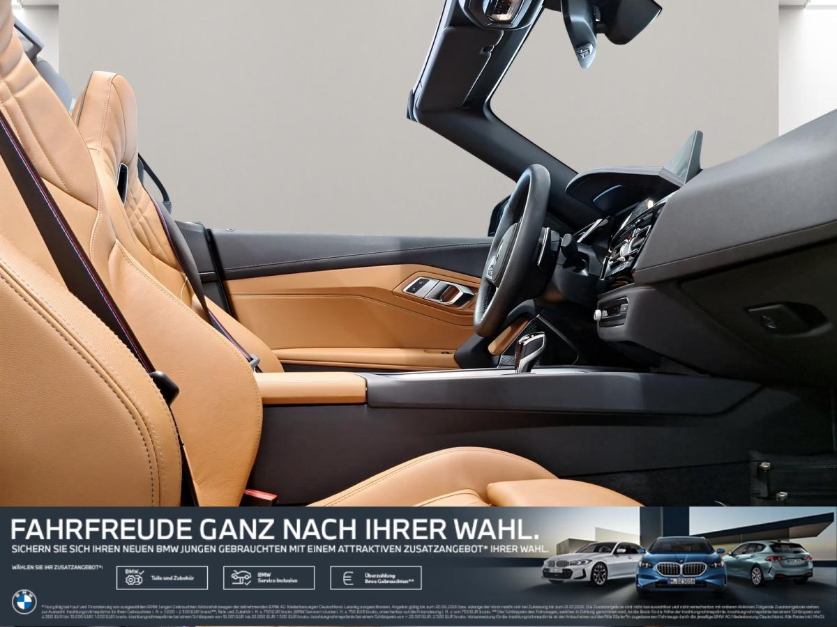 BMW Z4 sDrive20i im Innenraum
