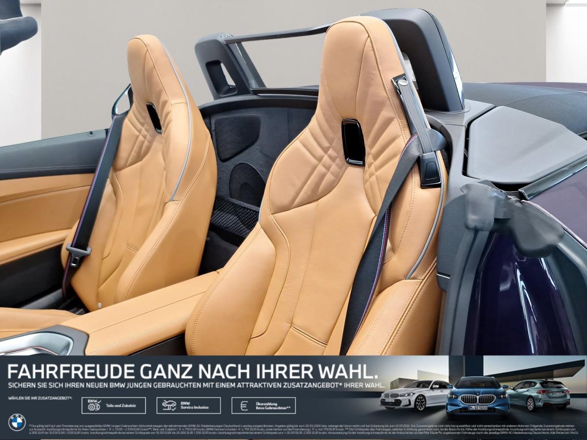 BMW Z4 sDrive20i im Innenraum