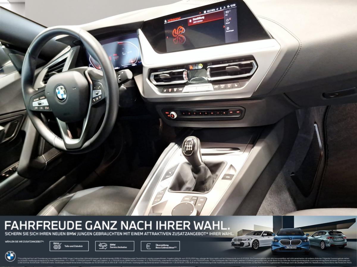 BMW Z4 sDrive20i im Innenraum