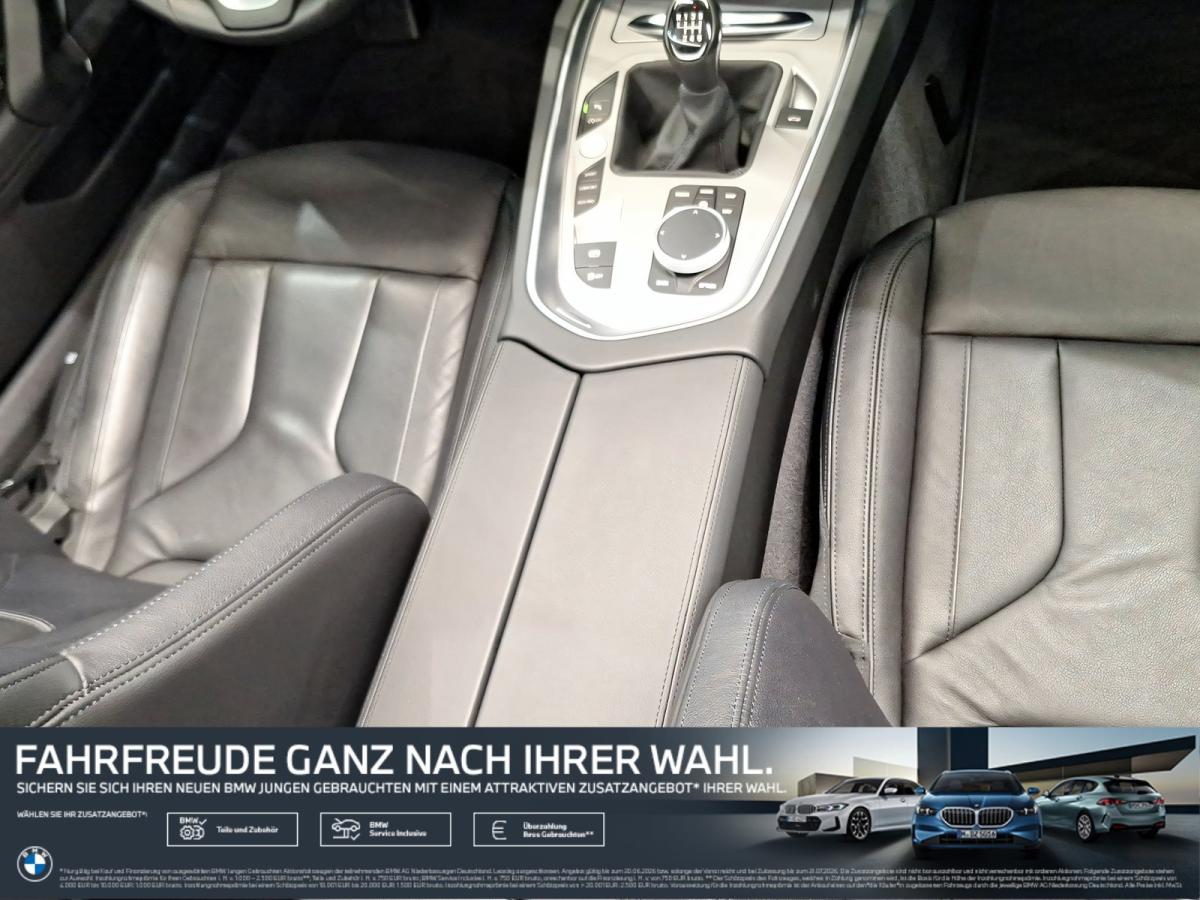 BMW Z4 sDrive20i im Innenraum