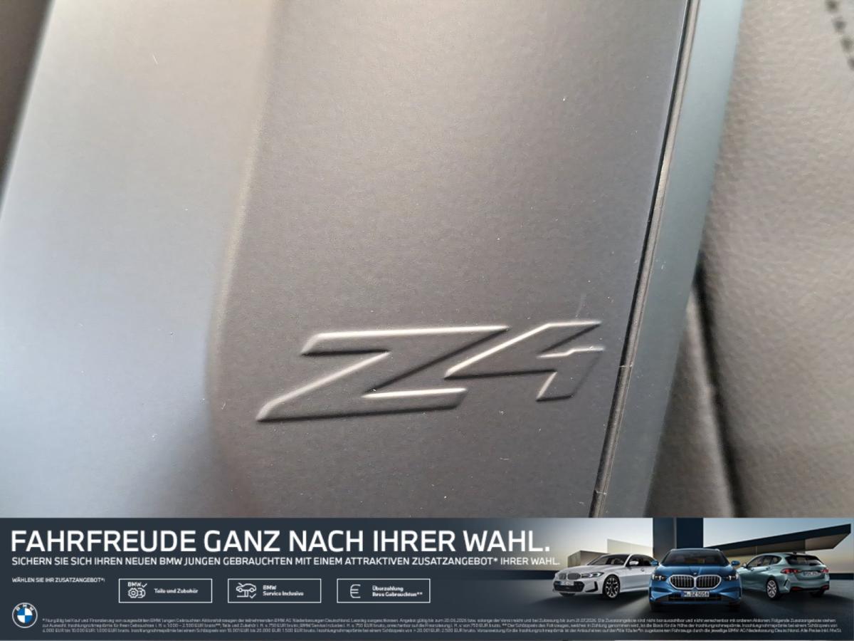 BMW Z4 sDrive20i mit Detailansicht auf die Felgen