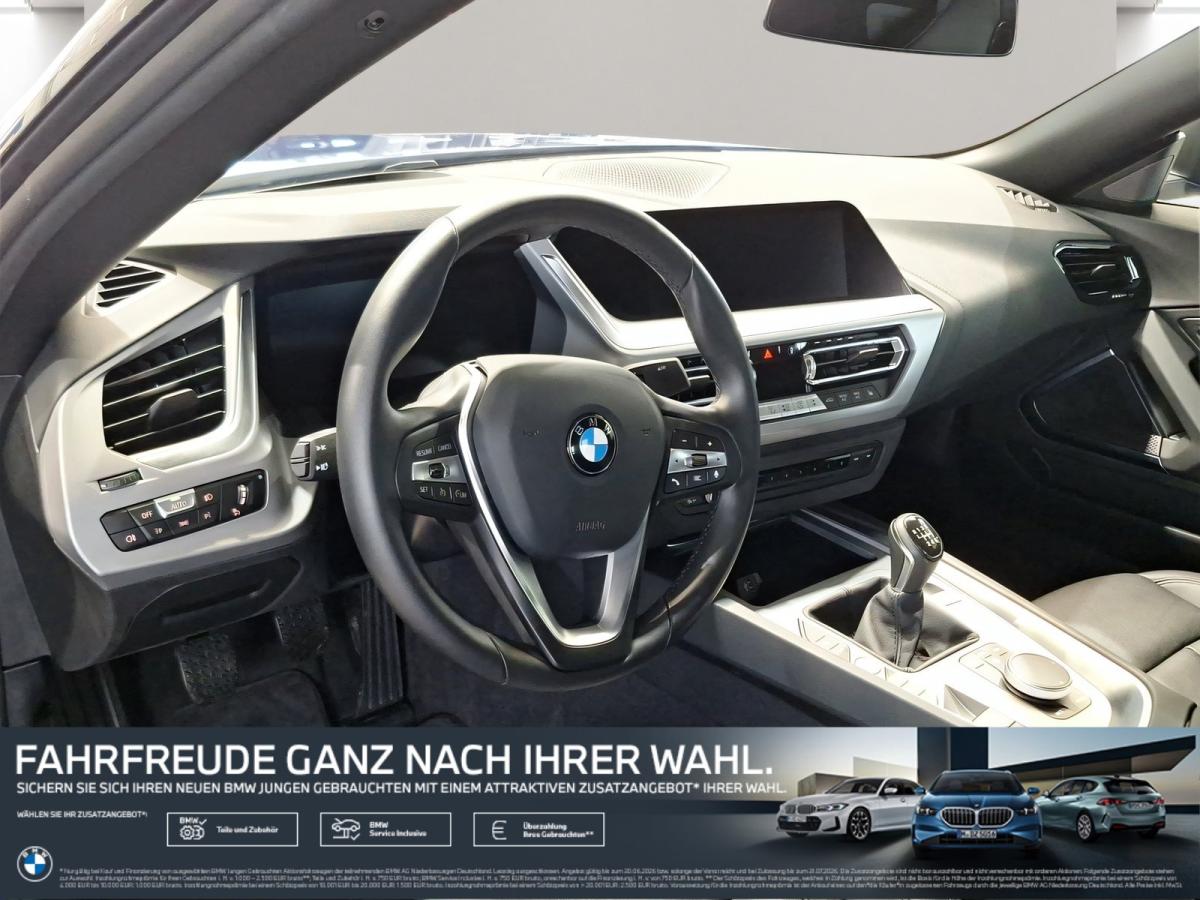 BMW Z4 sDrive20i im Innenraum