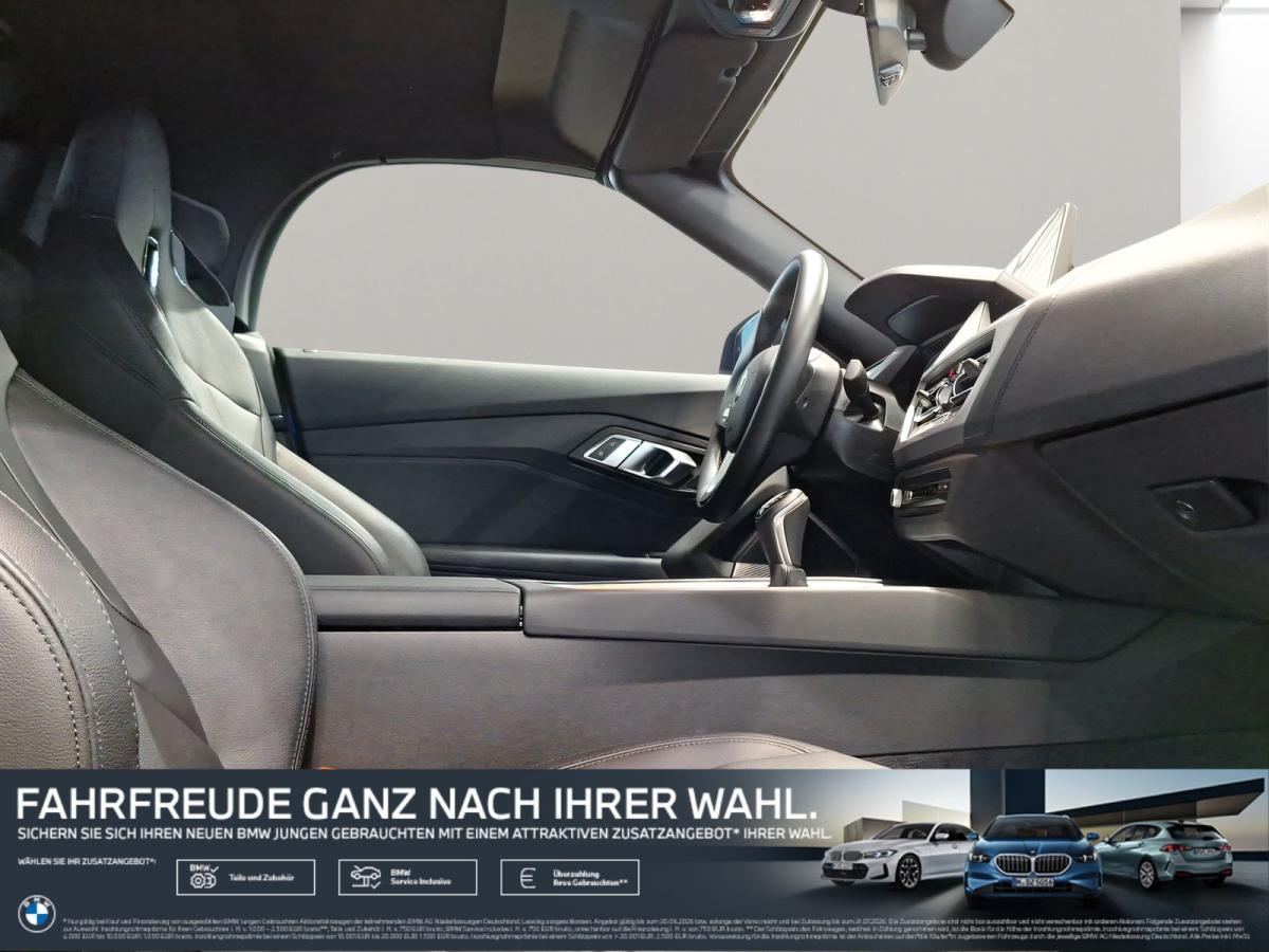 BMW Z4 sDrive20i im Innenraum