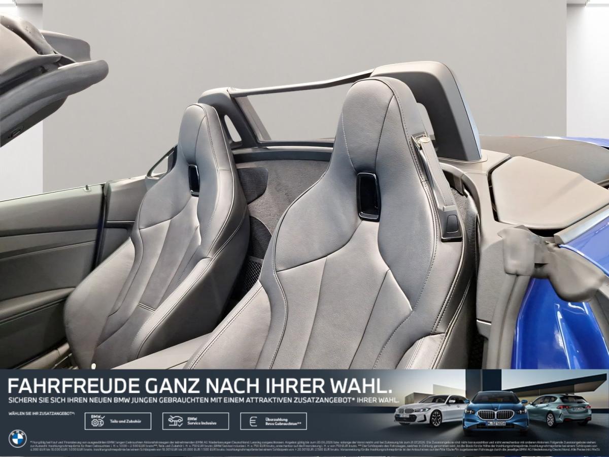 BMW Z4 sDrive20i im Innenraum