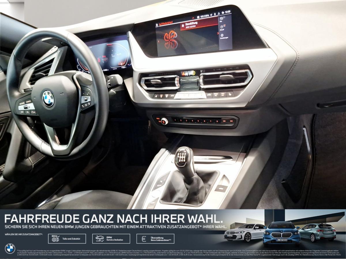 BMW Z4 sDrive20i im Innenraum