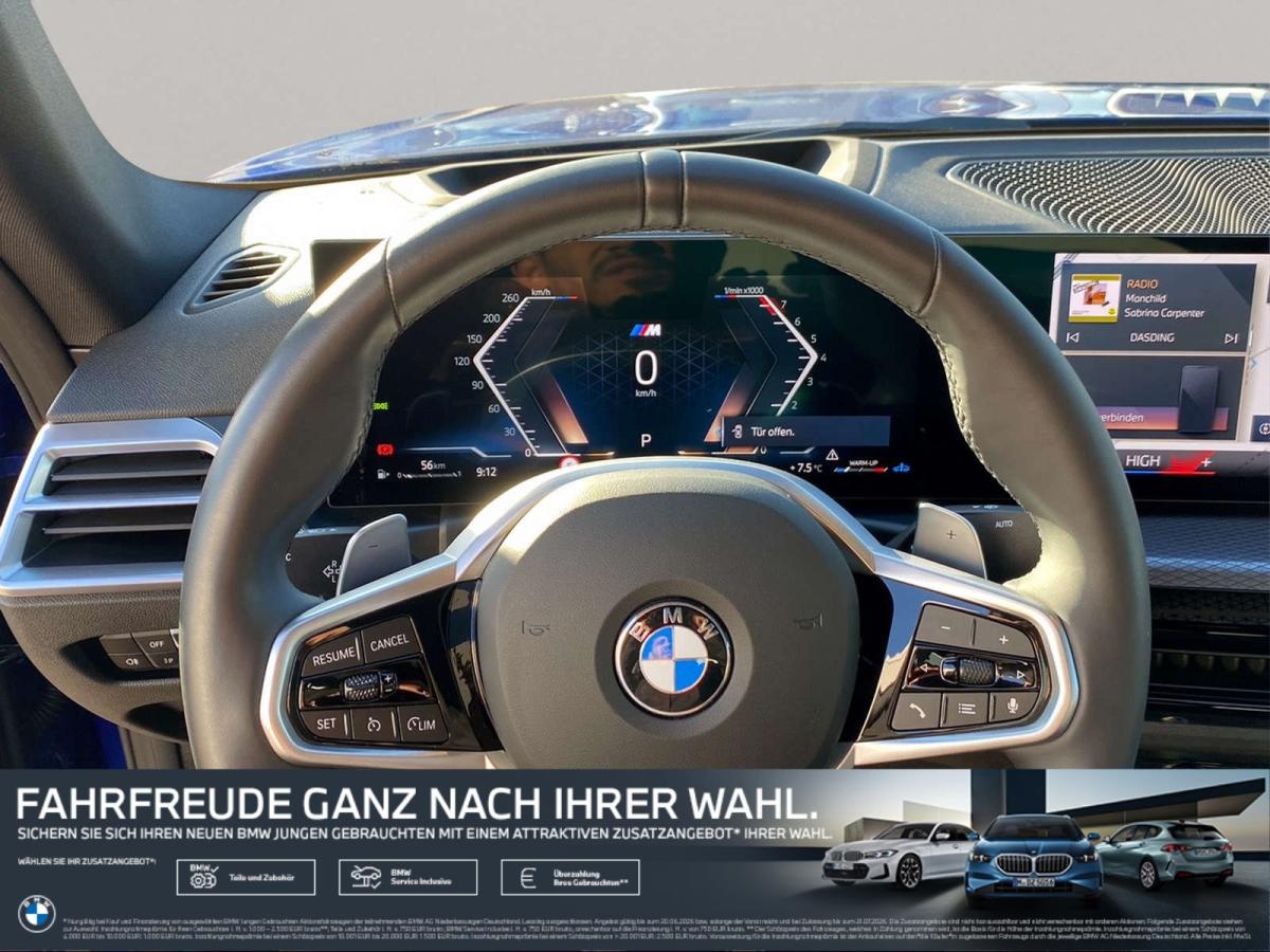 BMW 420i Gran Coupe im Innenraum