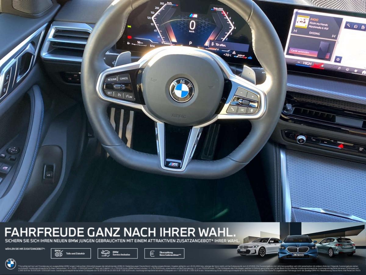 BMW 420i Gran Coupe im Innenraum