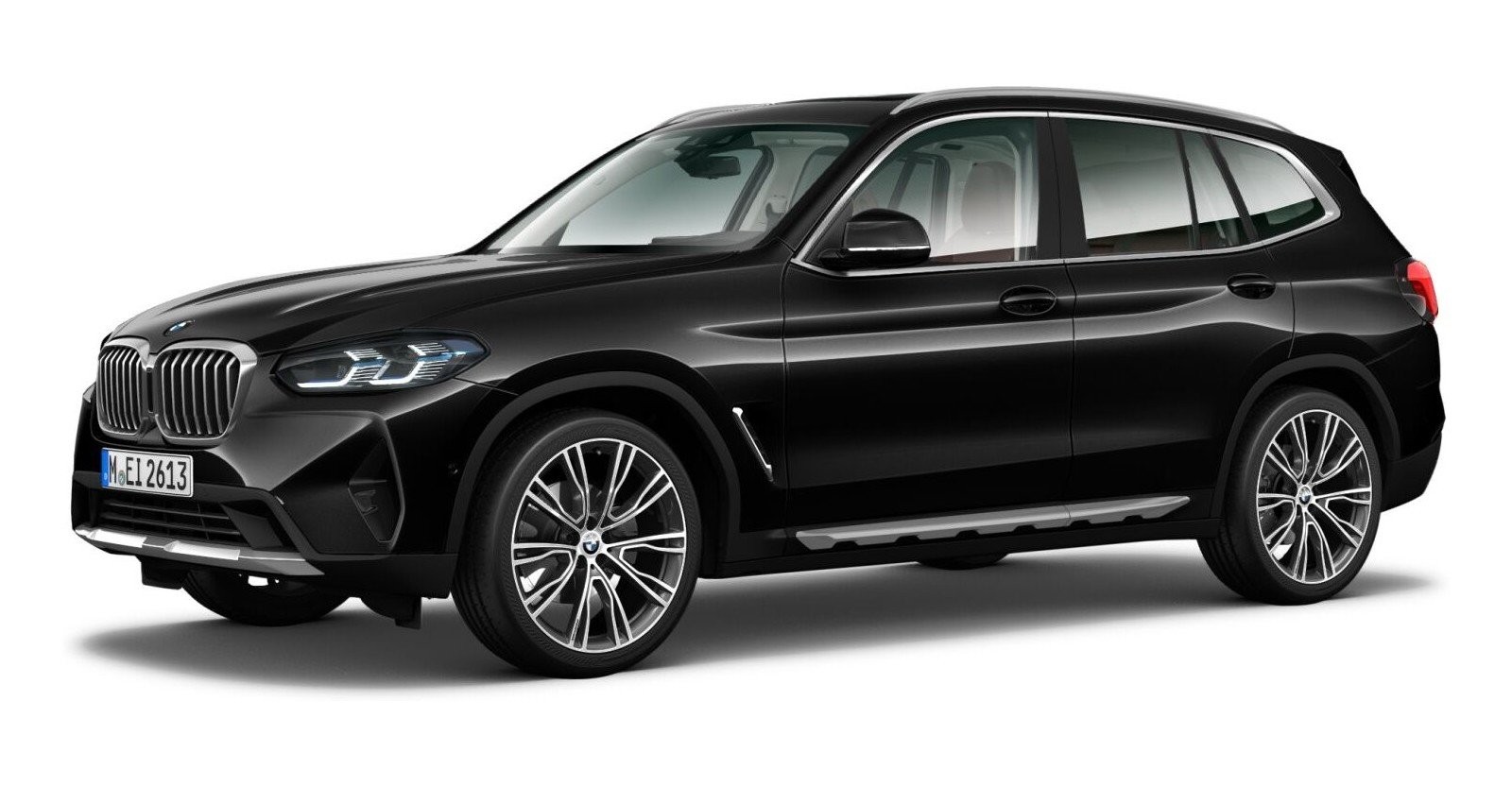 BMW BMW X in Schwarz von vorne BMW BMW X in Schwarz von vorne