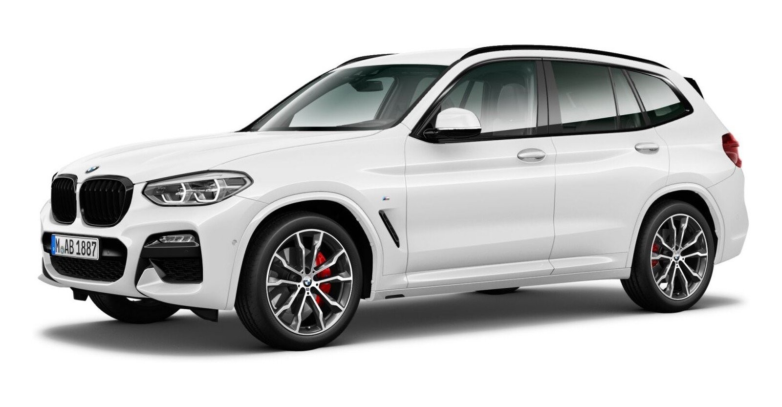 BMW BMW X in Weiß von vorne BMW BMW X in Weiß von vorne