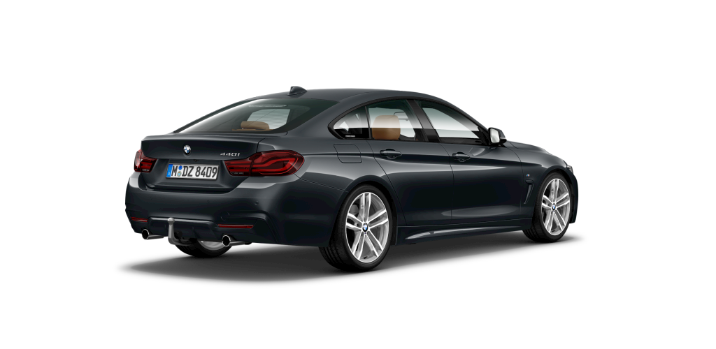 BMW BMW 4er in Grau von hinten