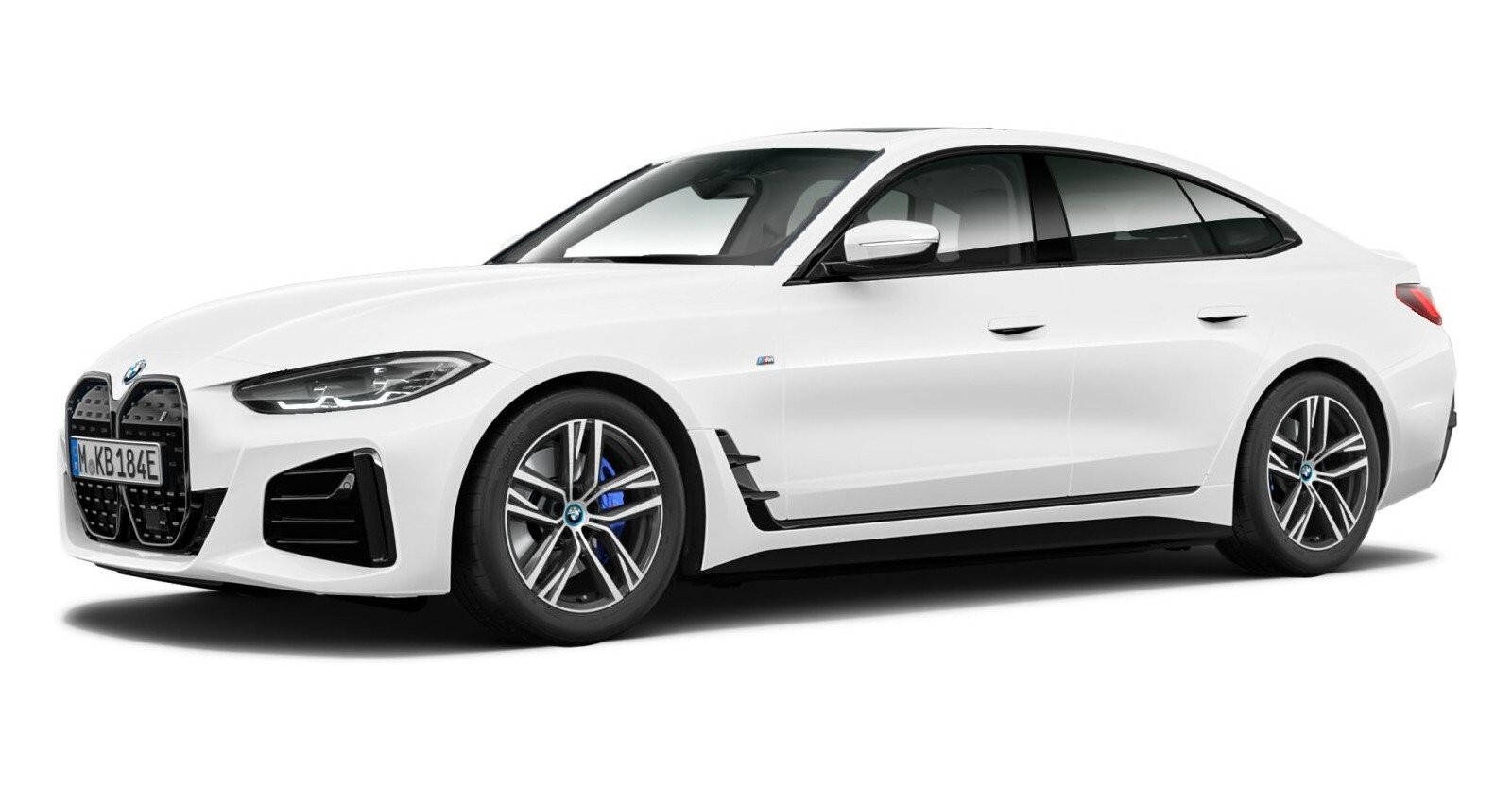 BMW BMW I in Weiß von vorne BMW BMW I in Weiß von vorne