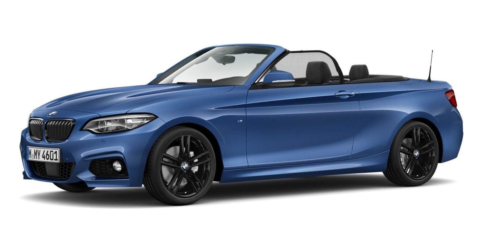 BMW BMW 2er in Blau von vorne BMW BMW 2er in Blau von vorne