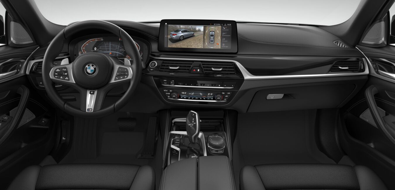 BMW BMW 5er im Innenraum von vorne BMW BMW 5er im Innenraum von vorne