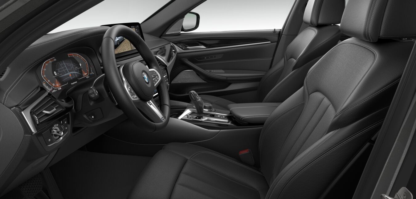 BMW BMW 5er im Innenraum seitlich BMW BMW 5er im Innenraum seitlich