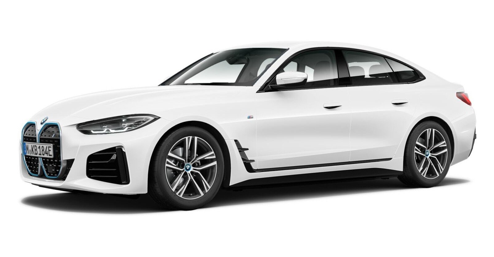 BMW BMW I in Weiß von vorne BMW BMW I in Weiß von vorne