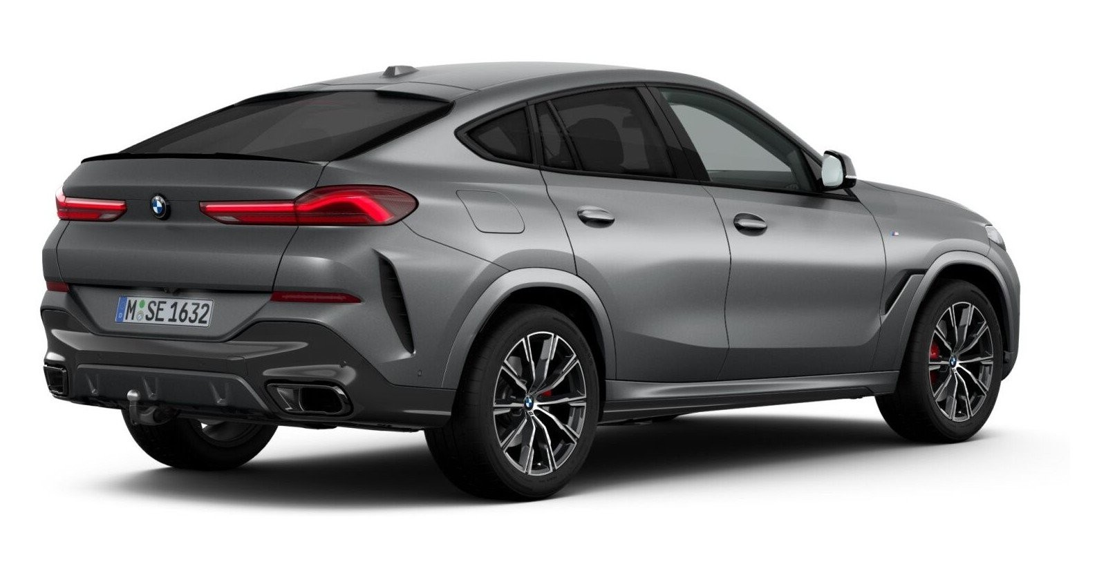 BMW BMW X in Grau von hinten BMW BMW X in Grau von hinten