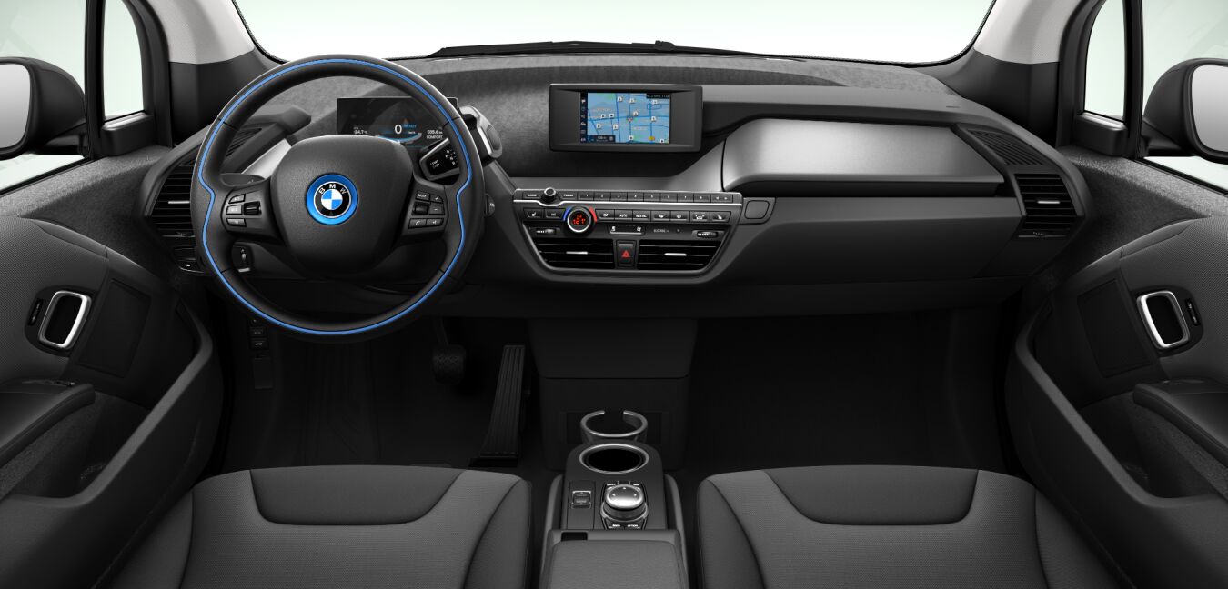 BMW BMW I im Innenraum von vorne BMW BMW I im Innenraum von vorne