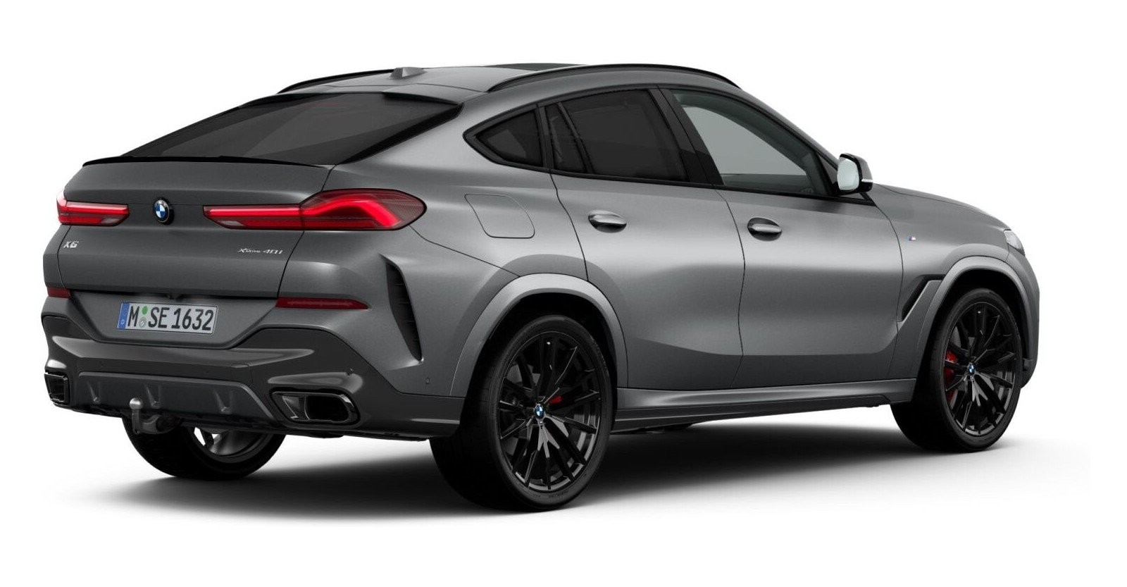 BMW BMW X in Grau von hinten BMW BMW X in Grau von hinten
