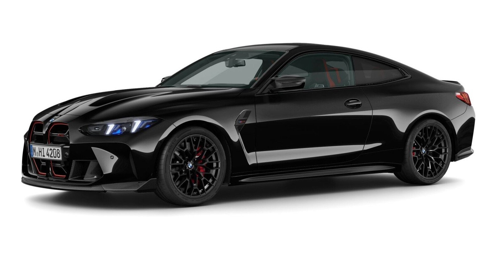 BMW BMW M in Schwarz von vorne BMW BMW M in Schwarz von vorne