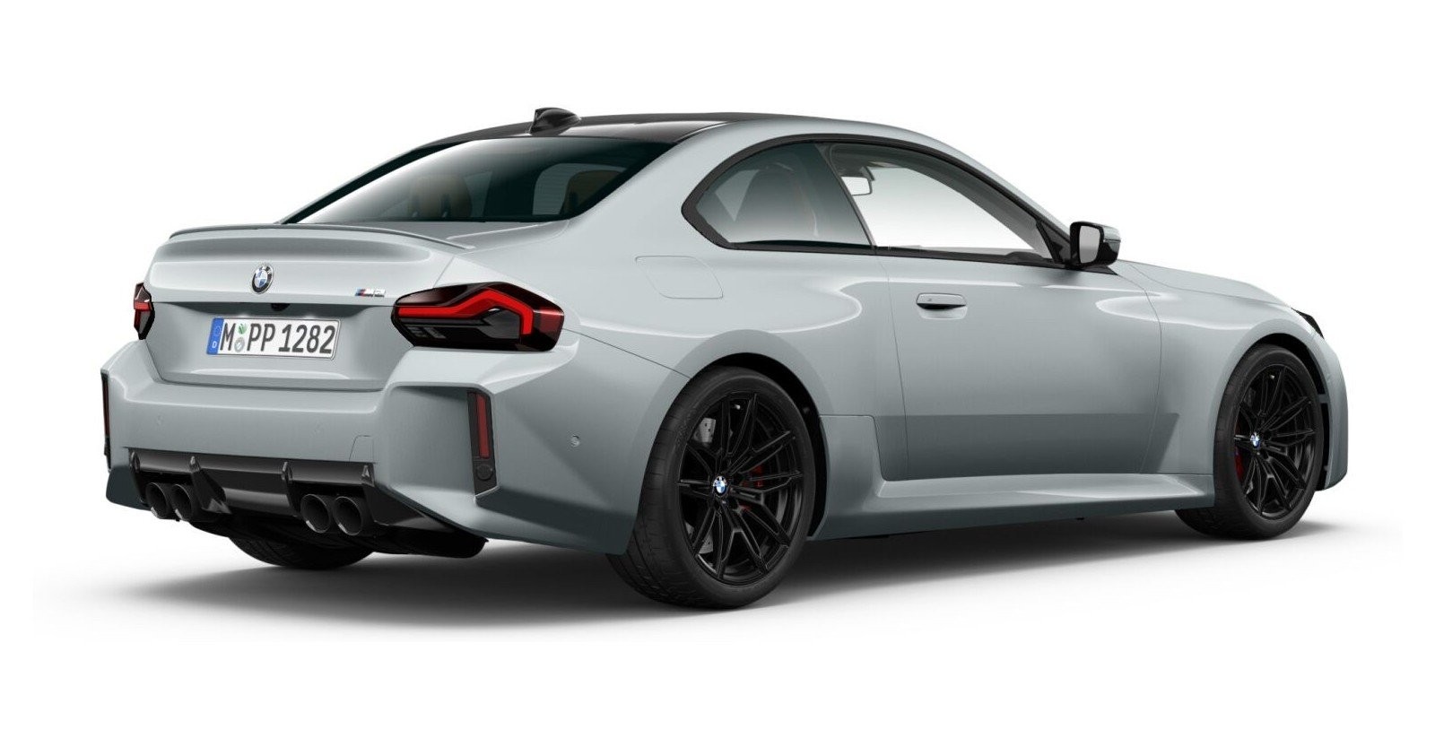 BMW BMW M in Grau von hinten BMW BMW M in Grau von hinten