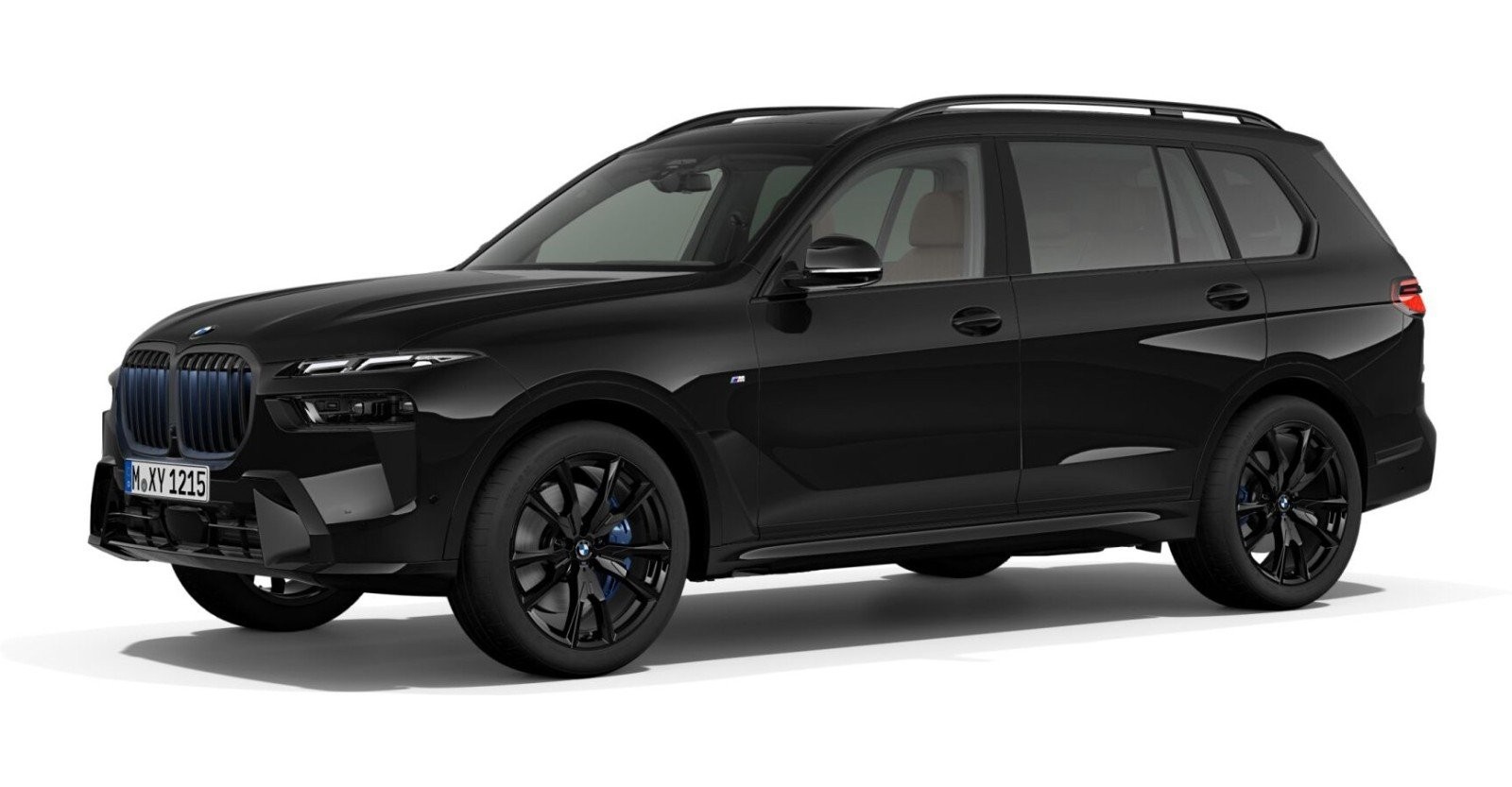 BMW BMW X in Schwarz von vorne BMW BMW X in Schwarz von vorne