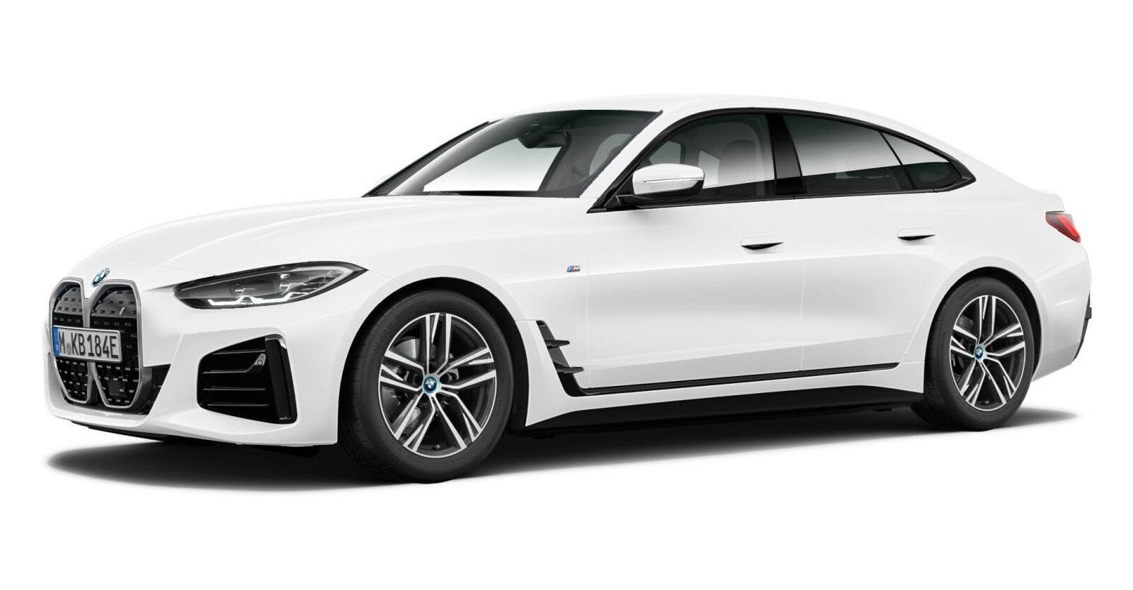 BMW BMW I in Weiß von vorne BMW BMW I in Weiß von vorne